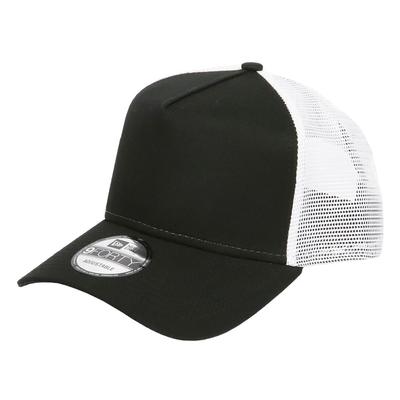 Сетчатая бейсболка 9FORTY Solid от NewEra с One Size Fits All от 99HeadwearShop, Цвет, NE205, Наклейка, Черно-белая сетка, [Б/У]