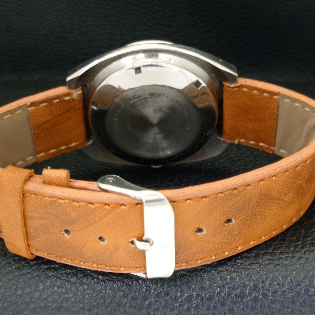 Б/У FUJI AUTOMATIC 2068 SWISS MENS DAY&DATE ЦИФЕРБЛАТ БЕЛОГО ЦВЕТА a432552-2 R112-a432552