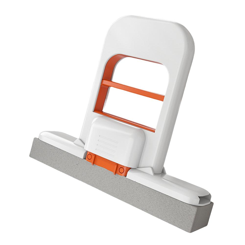 Mini Portable Mop W/ Handle Multifunctional Small Desktop Mop Mini Handheld Mop for Kitchen Bathroom and Window Glass