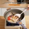Yoshida Craft 34cm Non-stick Titanium Wok with Micro-pressure Lid