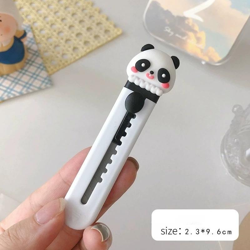 Cartoon Practical Art Knife Mini Student Stationery Envelope Express Unboxing Knife Office and Student Supplies