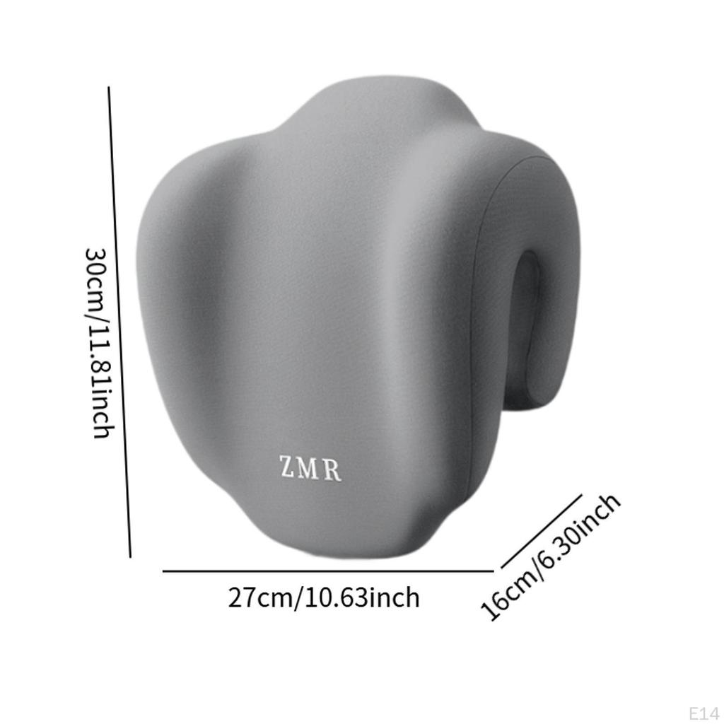 Подголовник из пены с эффектом памяти, стул, стол, поддержка шеи, нескользящая подушка для длительного сидения