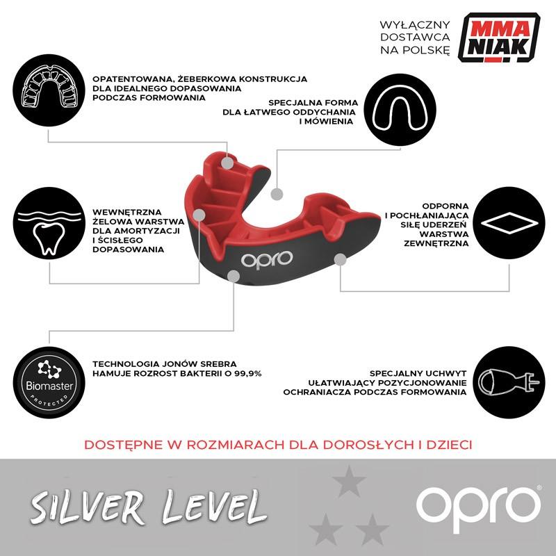 Opro Children's Mouthguard Silver GEN5 Pink