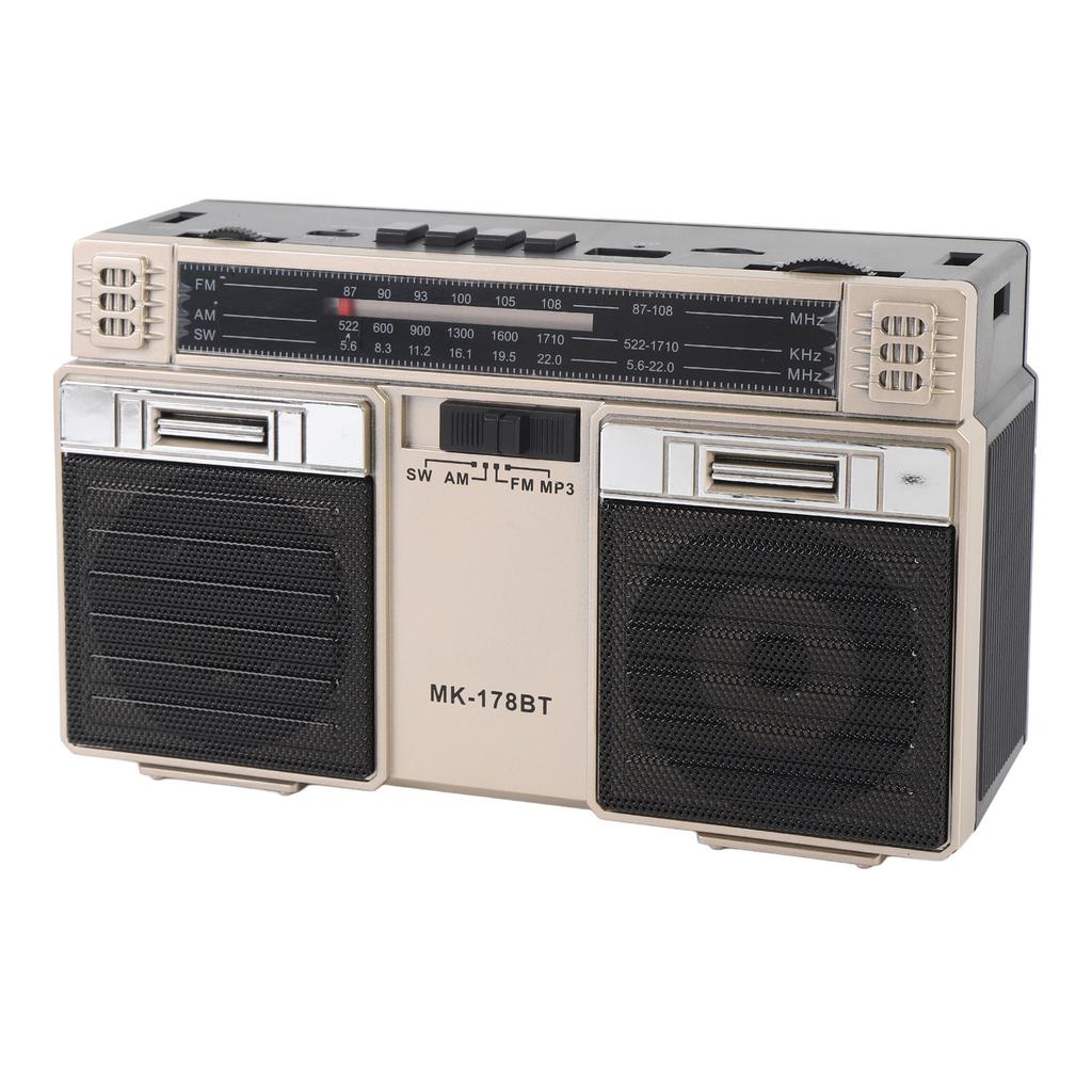 Портативное AM FM SW радио с Bluetooth динамиком перезаряжаемое полнодиапазонное портативное радио для дома