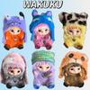 Новый Оригинальный Продукт Wakuku v1 Серия Fury Party Слепая Коробка Wakuku Плюшевая Кукла Ручной Работы Подарок Для Девочек Милая Кукла Ручной Работы Девочка Праздник