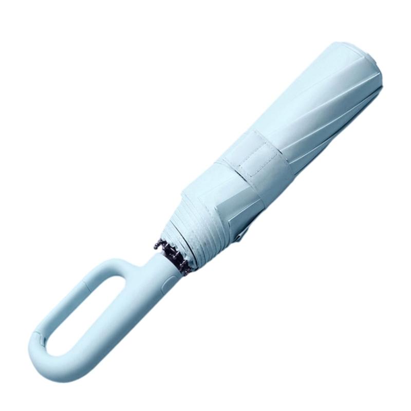 Мини-зонт с положительным/обратным ходом, крепкий для путешествий в дождливую погоду X3UC