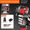 Brushless Electric Drill Cordless Knockable Driller Driver 55N.m 16.8V Screwdriver Li-ion Battery Electric Power Tools