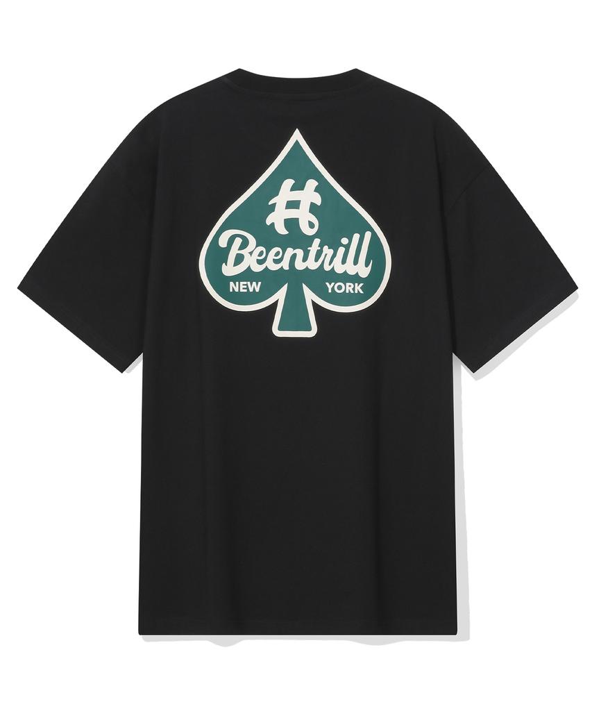 Футболка BEENTRILL Spade Hashtag (черный)