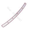 For VW/Volkswagen Caddy 4th 2015 2016 ~ stainless Car Accessories Rear Bumper Protector Sill Trunk Rear guard Tread Plate