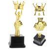 Plastic Reward Prize Cup Golden Winner Award Trophy Toy Children's Performances Figurines