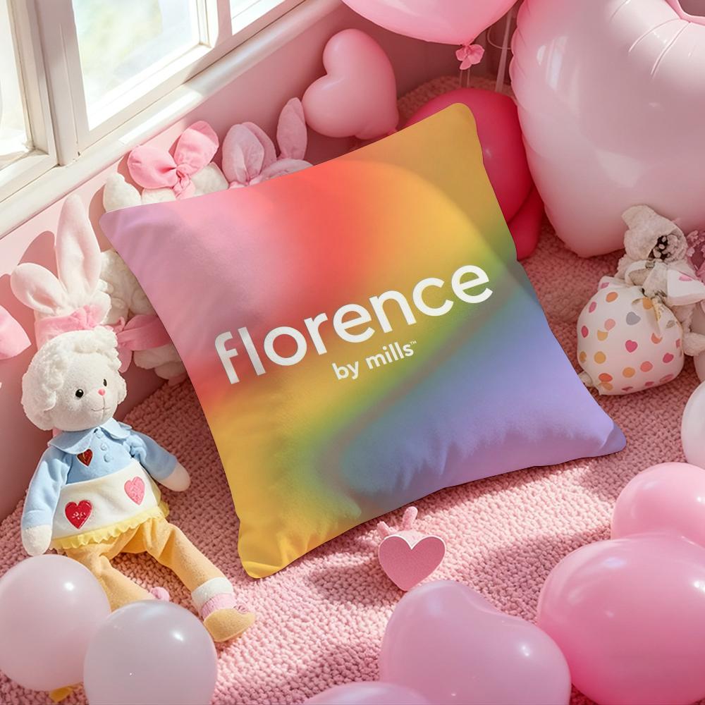 Модная Наволочка С Принтом Узора Подушки-Кушона Florence By Mills Для Подушек Дивана В Гостиной и Декора Спальни