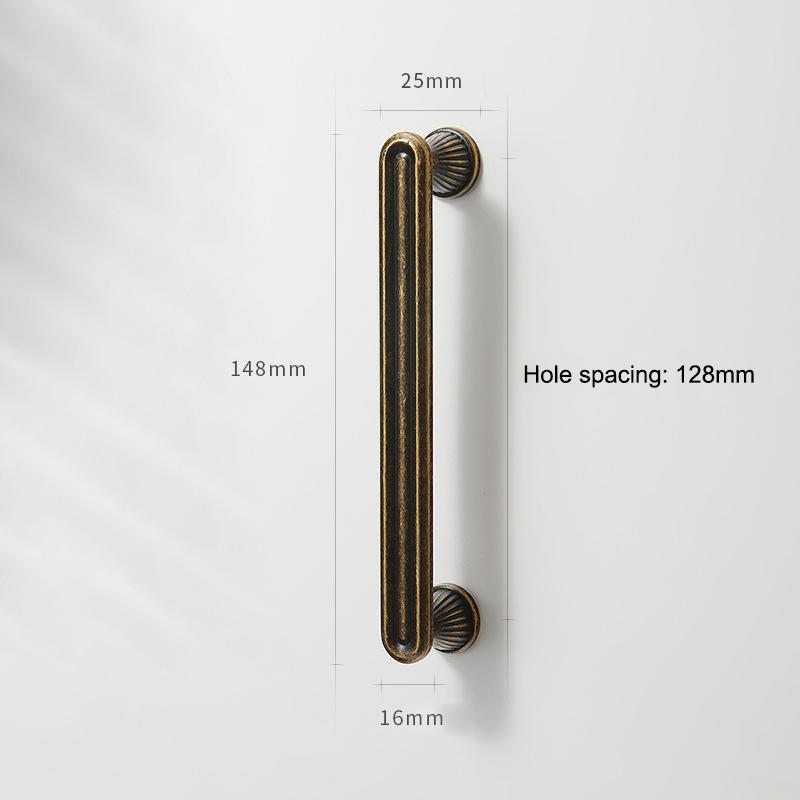 Upgrade with Solid Zinc Alloy Vintage Drawer Pulls for a Timeless Antique Brass Look