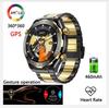 2025 Новые умные часы с управлением жестами для мужчин, Bluetooth-звонок, AMOLED-экран, GPS-трекер, умные часы Dynamic Island для Huawei Ultimate