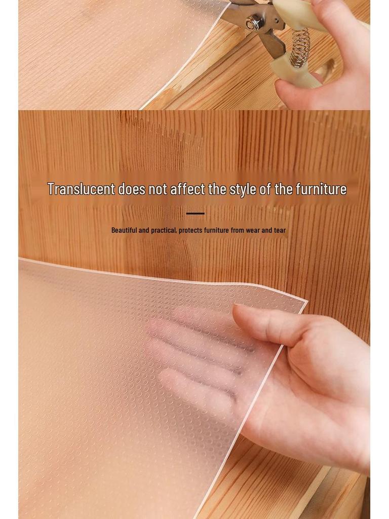 Водонепроницаемый вкладыш для шкафа и ящика против плесени - Влагостойкий, маслостойкий и нескользящий коврик для использования на кухне и в гардеробе.