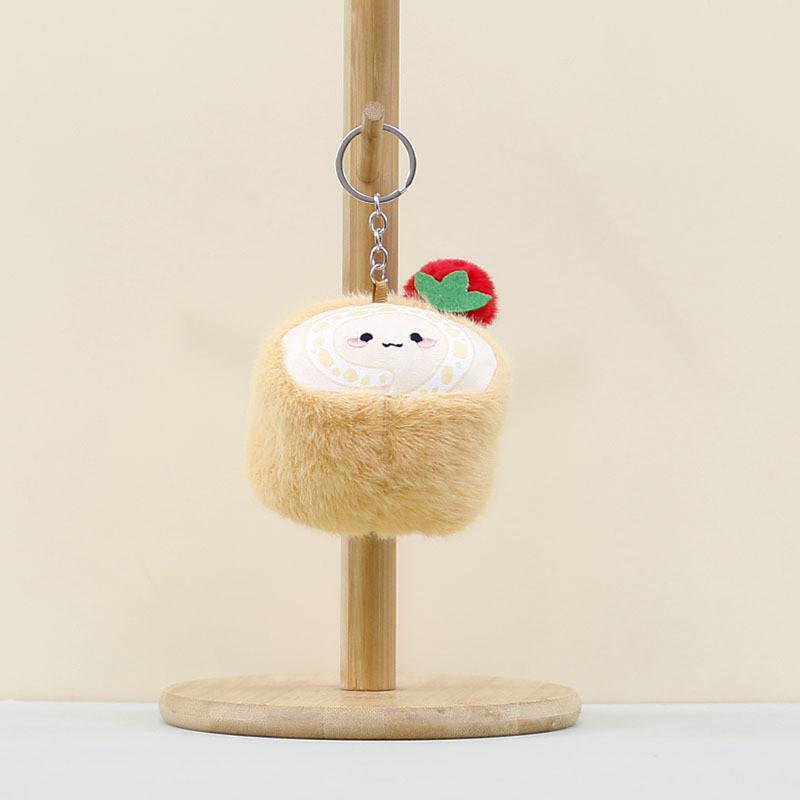 Плюшевый Гамбургер Забавный Брелок Милая Мягкая Игрушка в Виде Еды Идеально Для Домашнего Декора