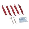 Guitar Tremolo Bridge Springs Kit Replacement Noiseless Accurate Instruments Accessories Red