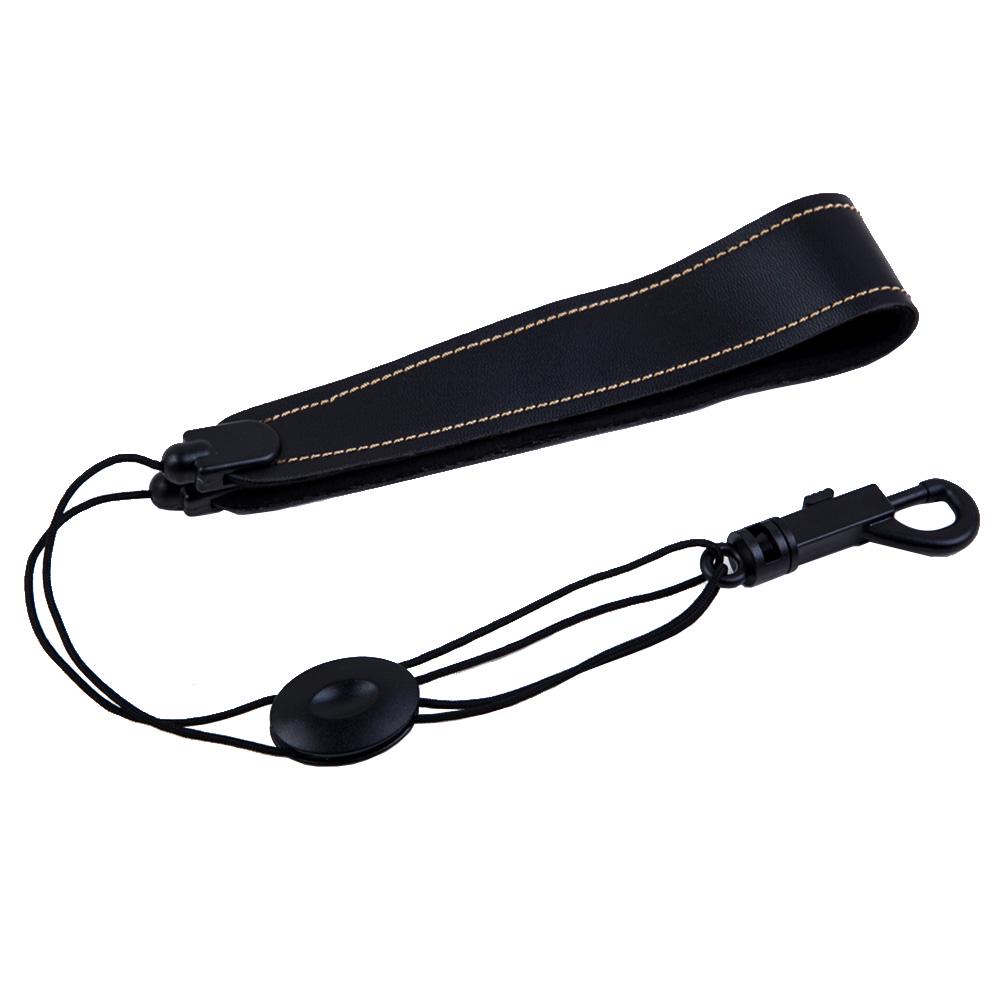 Adjustable Saxophone Sax Leather Nylon Padded Neck Strap with Hook Clasp