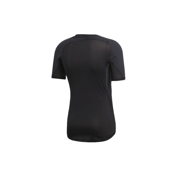 adidas Мужская футболка с втачным рукавом Черная CF7235
