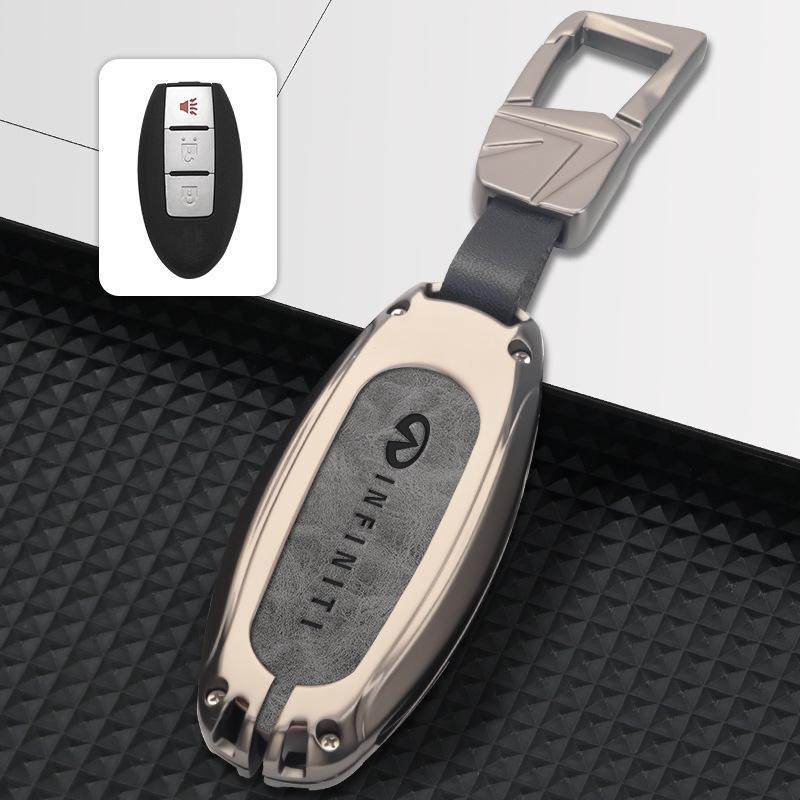 Infiniti QX50, Q60, Q50L, Q70L, G25, QX30, ESQ, FX35 Car Key Case for Men and Women