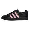 adidas Оригинальные SUPERSTAR Устойчивые к истиранию Нескользящие Низкие Скейтбордические ботинки Унисекс Черные Розовые EG4959(Команда133-)