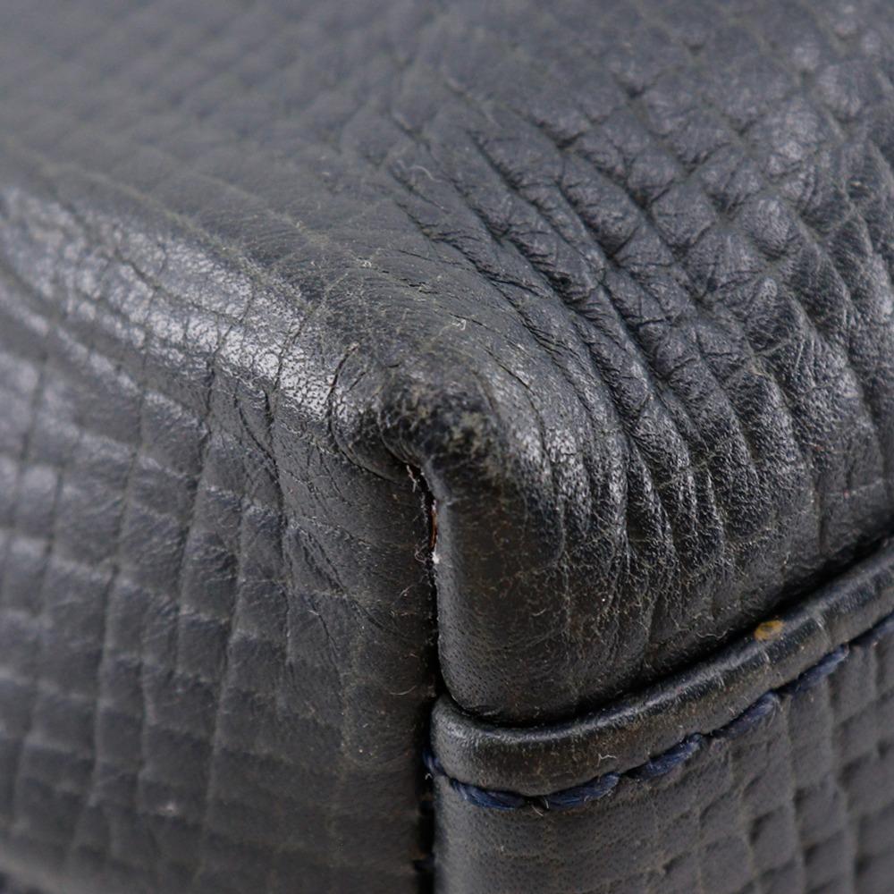 Loewe Одноплечная сумка на ремне из серой кожи Женская Б/У