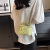 Premium Texture Small Bag Women's New Summer Niche Design Diamond Chain Messenger Bag Portable Bucket Bag