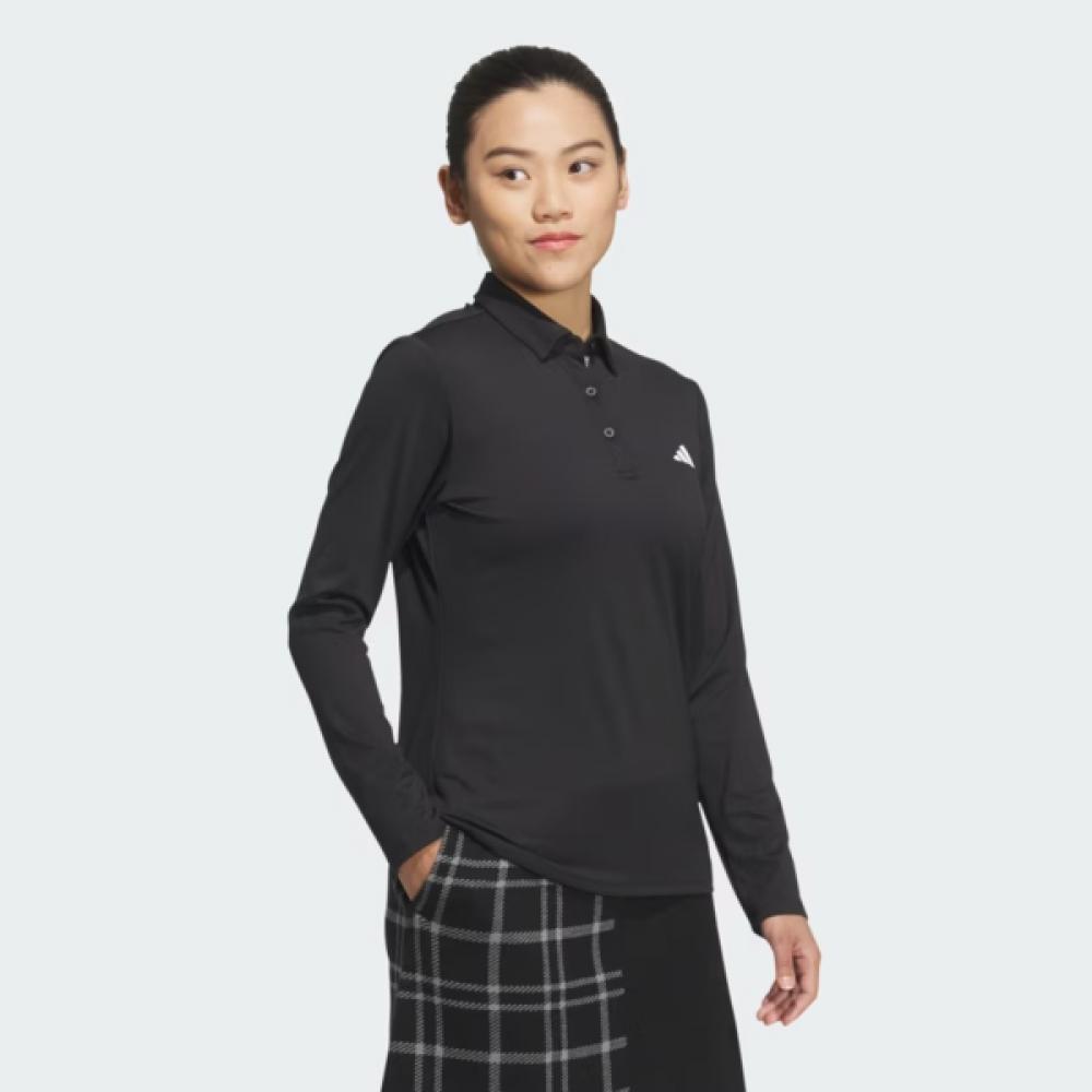 Adidas Golf Women S Long Sleeve Polo Shirt iS4789