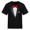 Костюм-смокинг с красной бабочкой Детская футболка