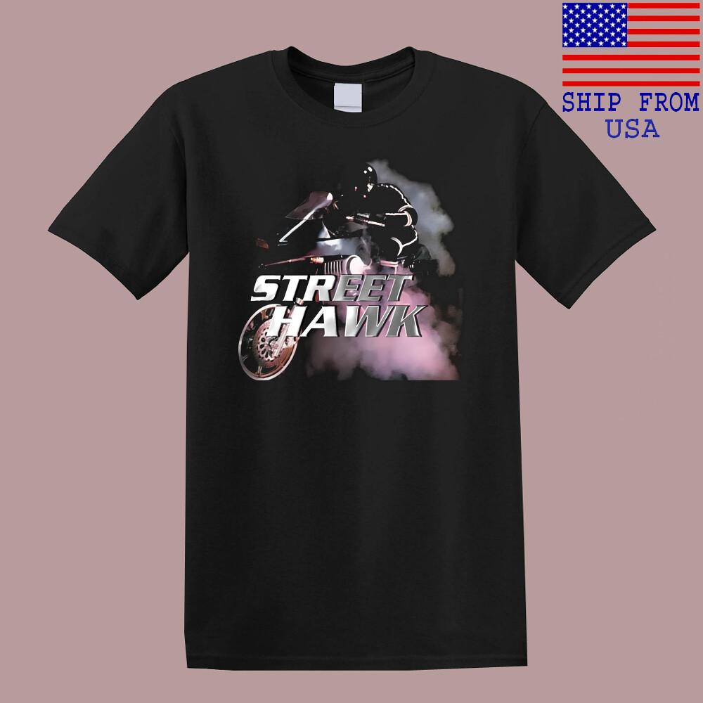 Street Hawk Movie TV Show Men#039;s Black Size S5XL Unisex T-Shirt