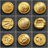 Gold Buttons Jacket Buttons High-End Women'S Clothes Coat Sweater Cardigan Suit Exquisite Metal Buttons