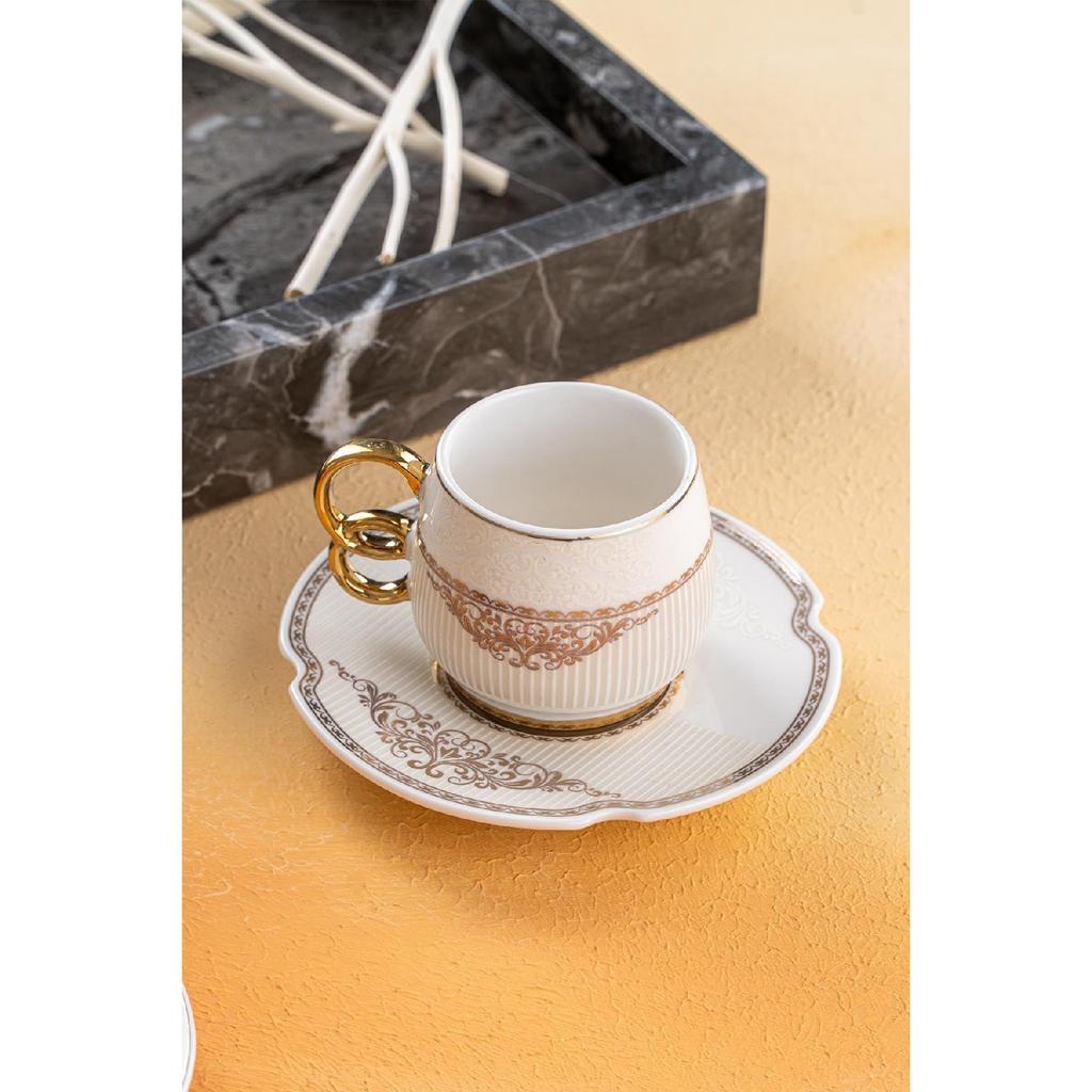 Набор из 6 кофейных чашек Freya - 90 мл