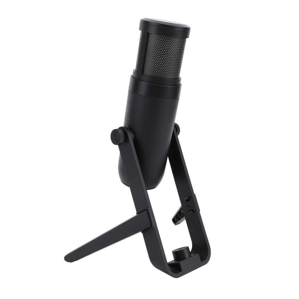 Игровой микрофон USB ПК конденсаторный микрофон с цветным световым эффектом амортизирующая подставка