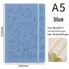 Doodle A5 Student Diary - Lined Cartoon Pattern Notebook with Strap, Customizable