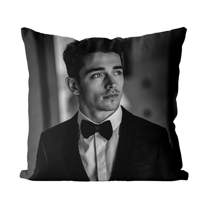 18'' X 18'' Чарльз Леклер Квадратные Подушки-Пледы Наволочки Чехлы 45см X 45см