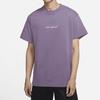 Jordan T Shirt Men's Gray Purple DQ4960-574
