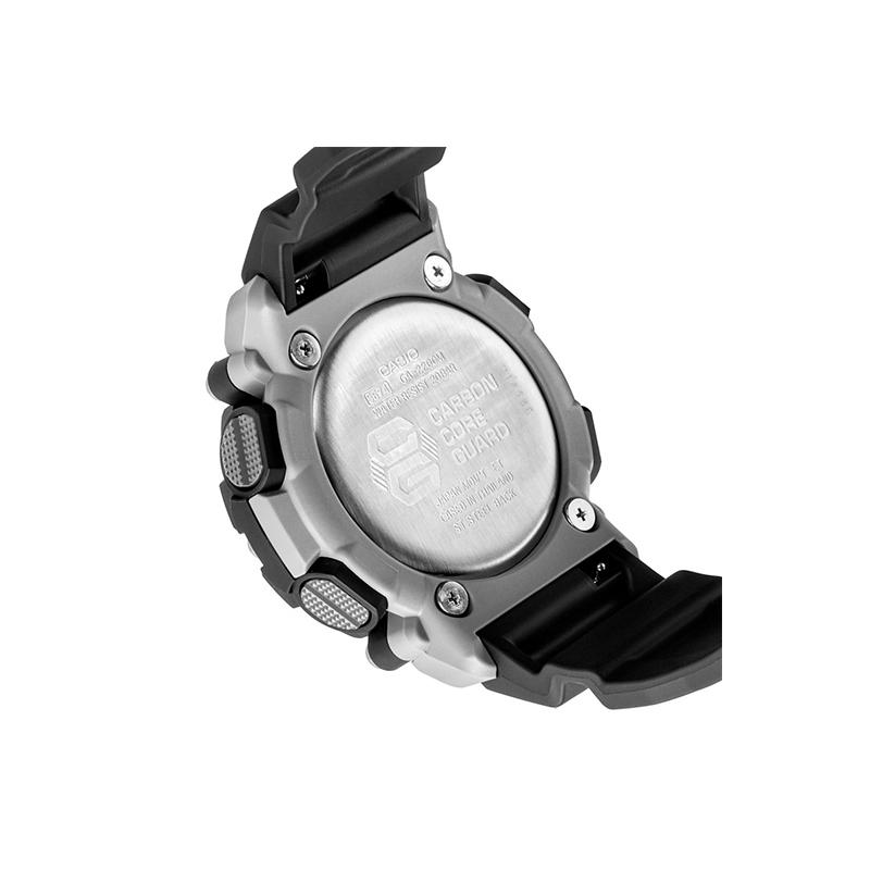 Casio Серия G-Shock Защитная конструкция с сердцевиной из углеродного волокна Для улицы Пляж Водонепроницаемый Ударопрочный 3D Кварцевый механизм Ремешок из смолы GA-2200M-1APR