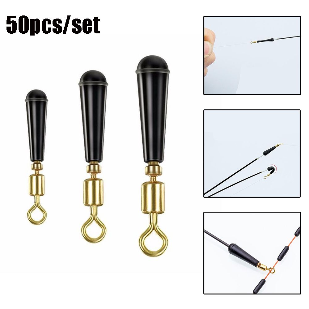 50 шт./лот Горячий Уличный Резиновый Прочный Вращение Дрифт Рыболовные Снасти Блок Поплавок