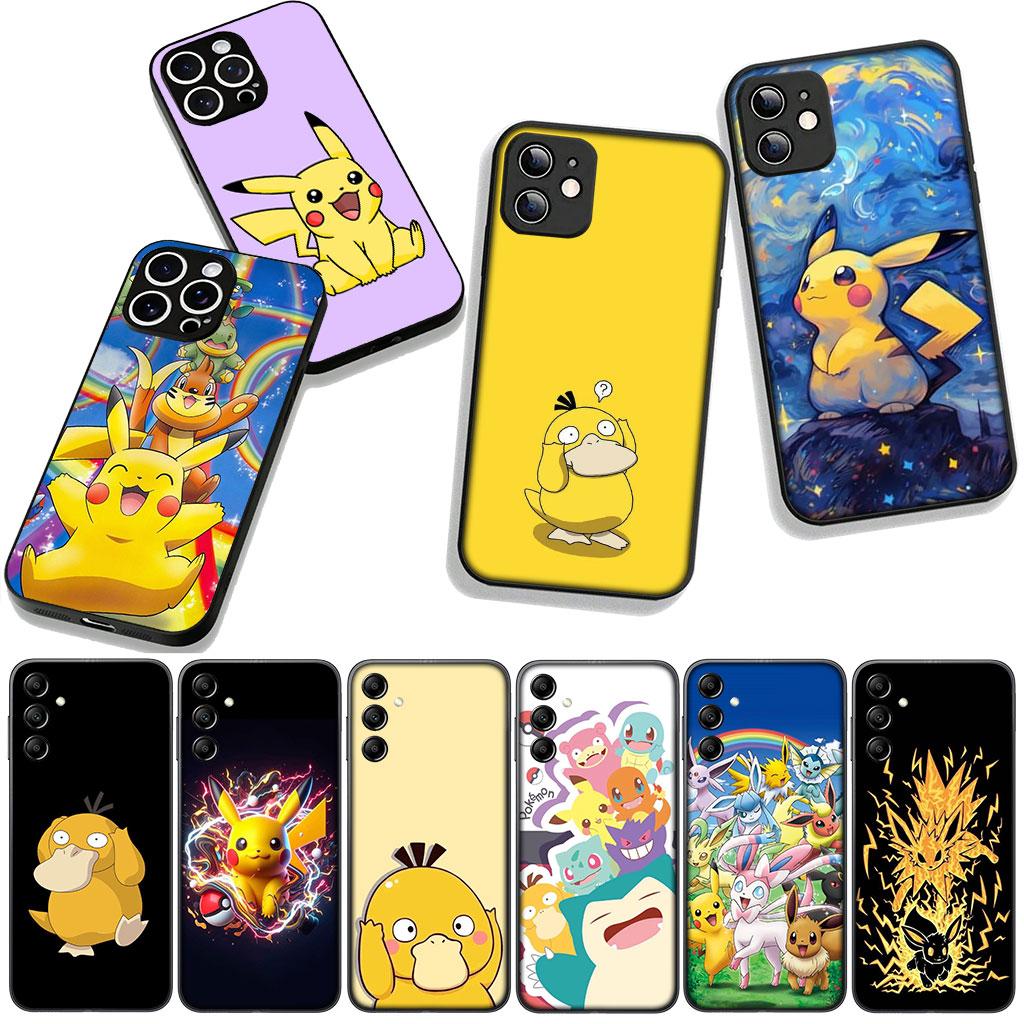 Чехол для Huawei P30 P20 P10 Mate 10 20 Pro Lite Y9A Y8S P Smart Y7 Y9 Prime Y6 Чехол для телефона Мультяшный P-Покемоны Psyduck P-Пикачу