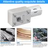 12V JGY-370 DC Червячный Мотор-редуктор Электродвигатель Высокий Крутящий Момент Двигатель Вращения с Монтажным Кронштейном, Червячный Мотор-редуктор, 6 - 160 об/мин