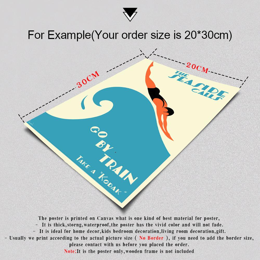 Приморские звонки принт австралийский винтажный туристический постер Герта Селлхейма деко 1930 настенная живопись на холсте картины домашний декор