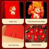 Red Envelope 2026 Zodiac Horse Pattern Traditional Chinese New Year Red Packet Paper Blessing Money Bag for Weddings Birthdays Festival Gifts