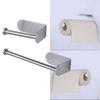 2 шт. Самоклеящийся держатель для бумажных полотенец Вешалка Органайзер Стойка из нержавеющей стали
