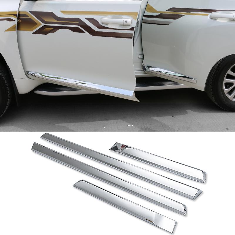 MWLU3 Для Toyota Land Cruiser Prado 150 Lc150 Декоративные аксессуары для модификации кузова, противоударные накладки на двери автомобиля 2021-2010 2020 2019