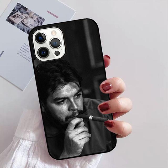 Че Гевара Сигарета Чехол для Телефона Для iPhone 17 Air 14 13 12 16 Pro Max 15 Plus Max Чехол-Оболочка