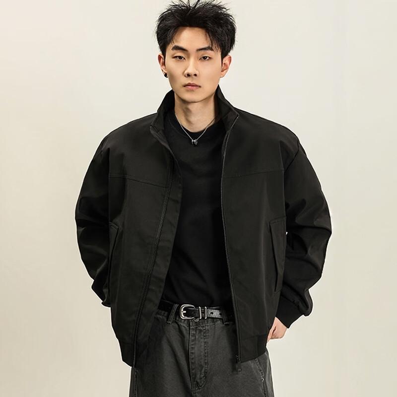 YUZHAOLIN Men's American Coach Windbreaker Jacket