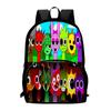 3d Sprunki Backpack Game Design Large Capacity Oxford Kids School Bag Gifts