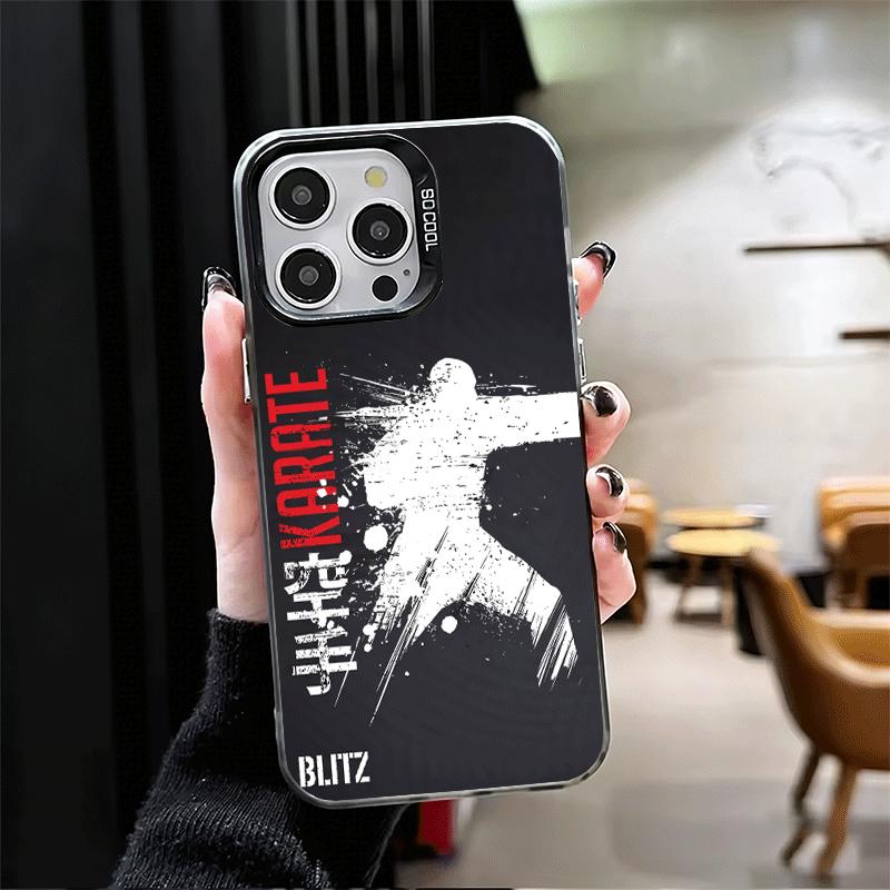 Karate Oyama Kyokushin Shockproof Phone Case for iPhone 17 Air 16 16E 15 Pro Max 14 Plus 13 Mini 12 Back Cover Anti Fall Fundas