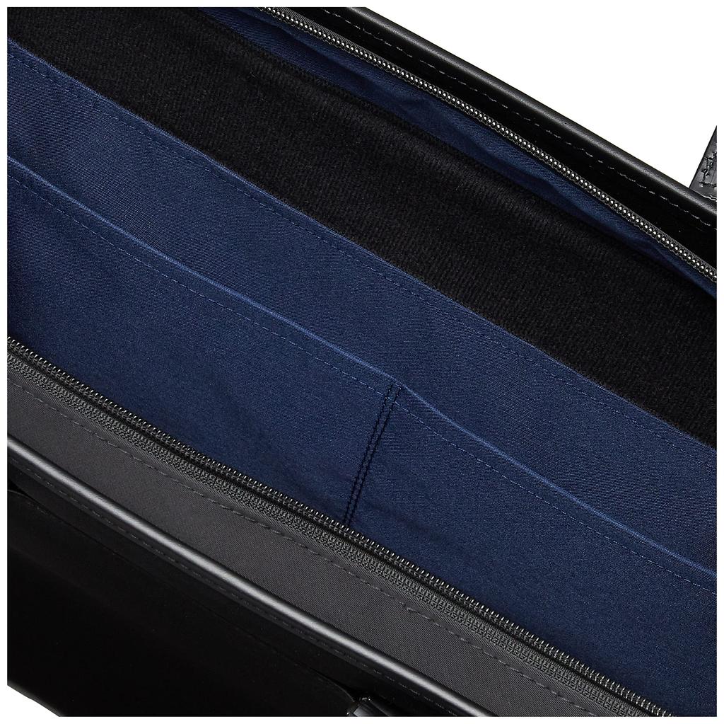 Деловая сумка, в которую можно положить бумагу формата А4 и которая совместима с дюймовым ПК, черная [Macintosh Philosophy] 13,3 [Dufftown] № 67851 для мужчин