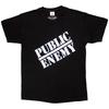 Public Enemy - Логотип - Черная футболка