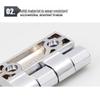 Black Stainless Steel 304 Door Hinges 60x60mm (5-Pack)